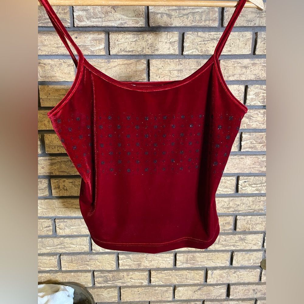 Velvet tank top